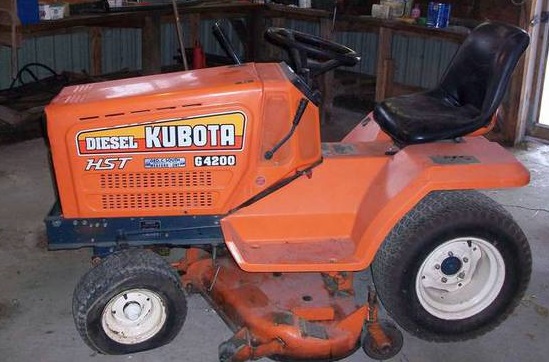 KUBOTA G4200 FILTRY